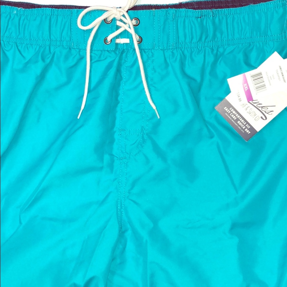 Mint swim trunks
